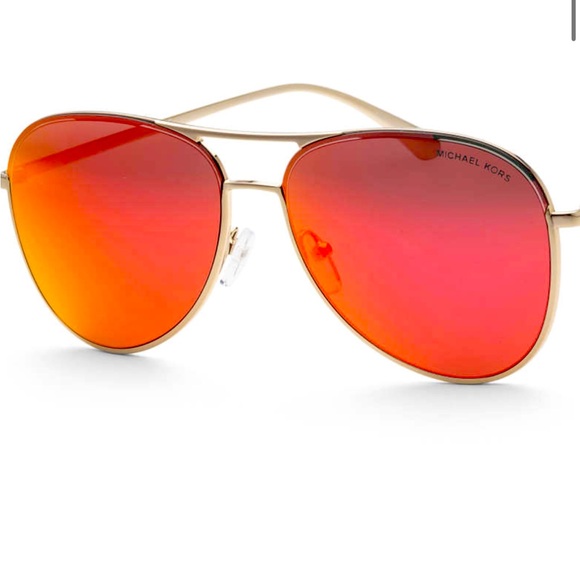 Michael Kors Fashion Woman’s Red Sunglasses - Picture 1 of 7